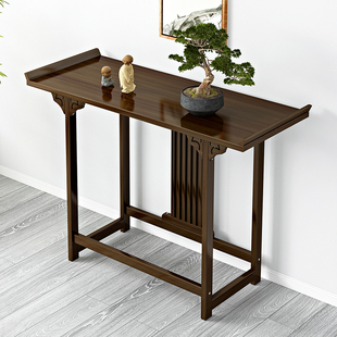 供桌香案家用神台财神香案佛龛新中式香台佛桌条案供奉条几玄关台