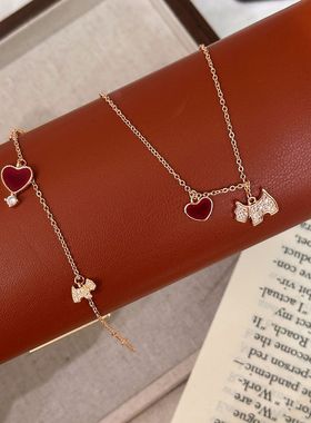 女式个性铜制旅游纪念小狗造型