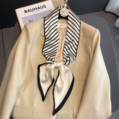 145斜角长条百搭丝巾合集