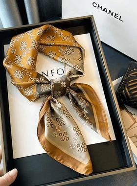 【粉丝专享】新款夏季丝巾方巾丝巾百搭领巾70×70cm有1-2cm误差