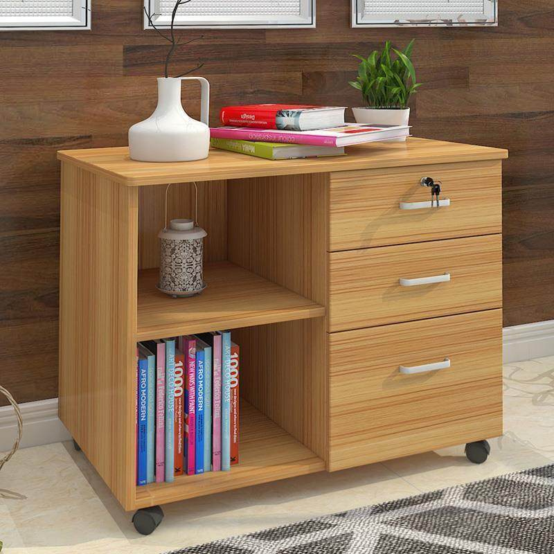 【云城】虎督木质办公柜子落地式文件柜移动矮柜带