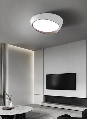 新款轻奢卧室灯北欧现代简约餐厅书房主卧房间灯极简led吸顶灯具