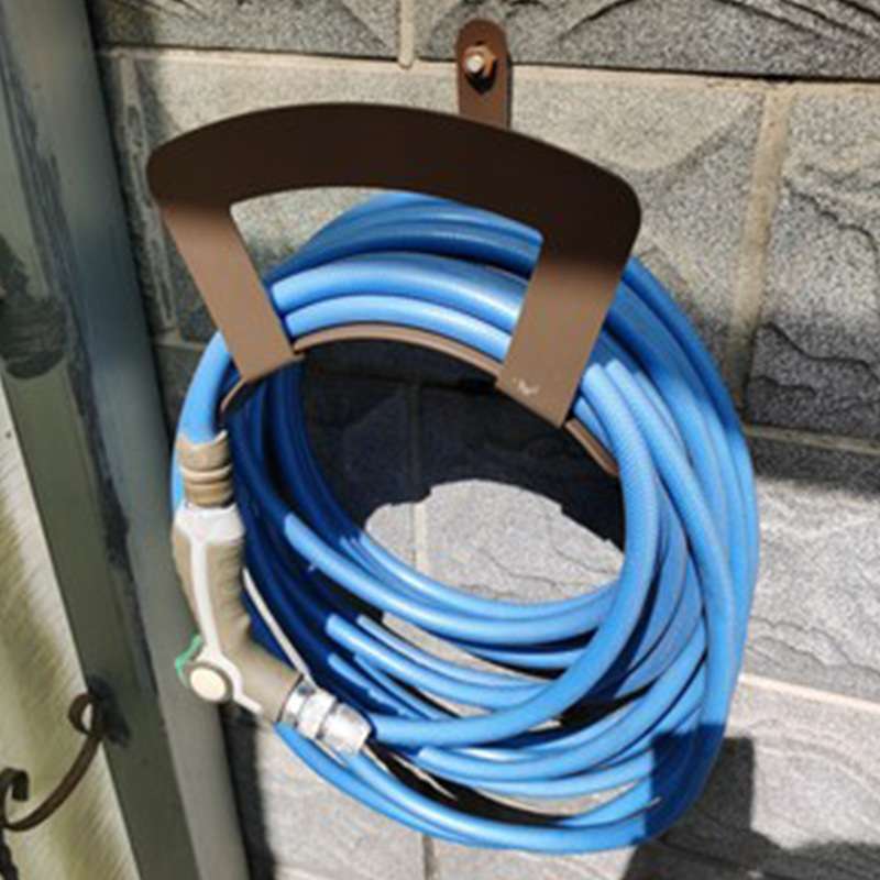 不锈钢 挂墙式浇花水管套装收纳架 绕管架 洗车水管架 家用卷管器