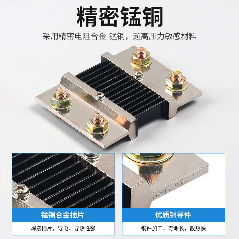 直流电流分流器 FL-2 10A15A20A30A50A B级电流电压表分流器75mV