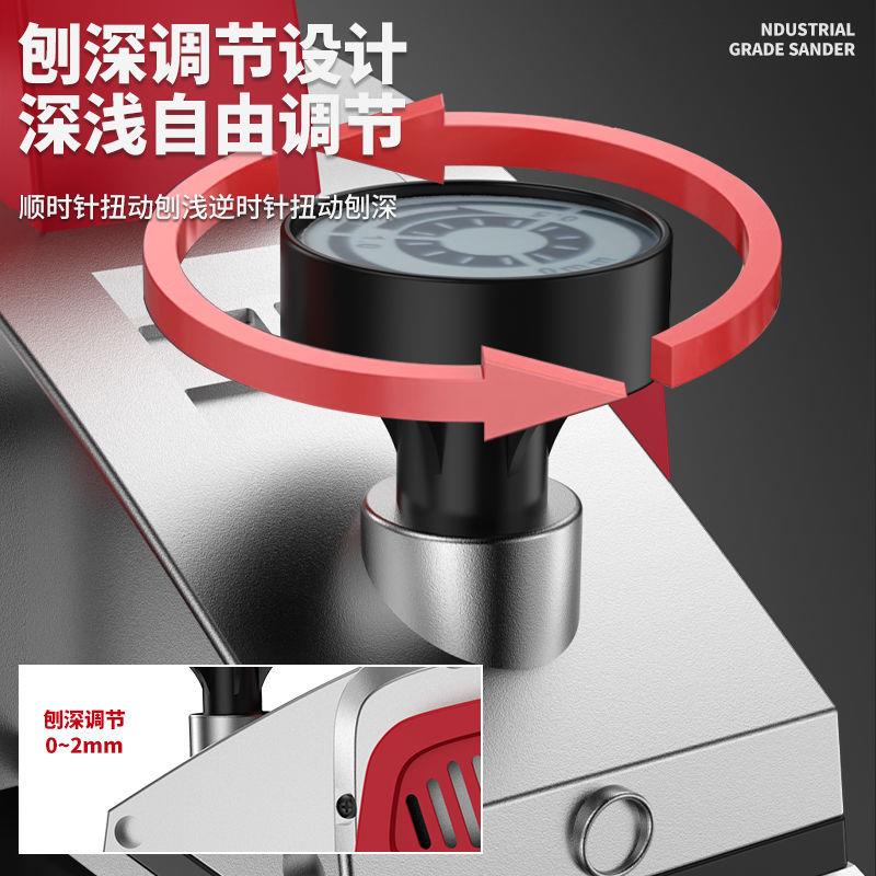 木工手提台式多功能电刨子电刨机小型家用木工台刨压刨机砧板菜板