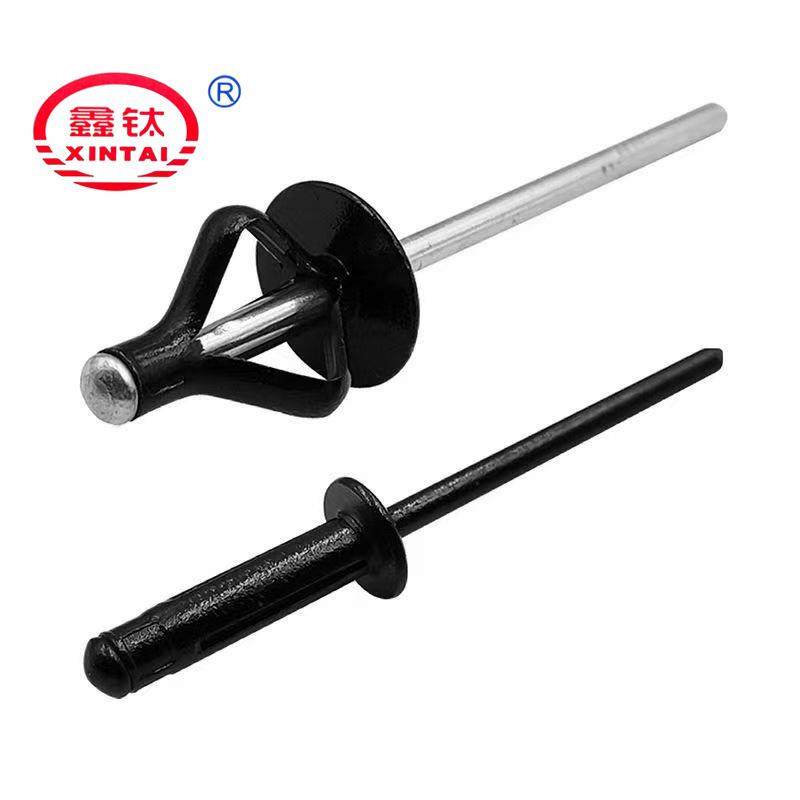 全铝灯笼铆钉汽车用酒盒用抽芯铆钉半黑全黑拉铆钉开花柳钉4×14,电子元器件市场,其它元器件,淘宝优惠券,粉丝福利购,淘宝优惠卷