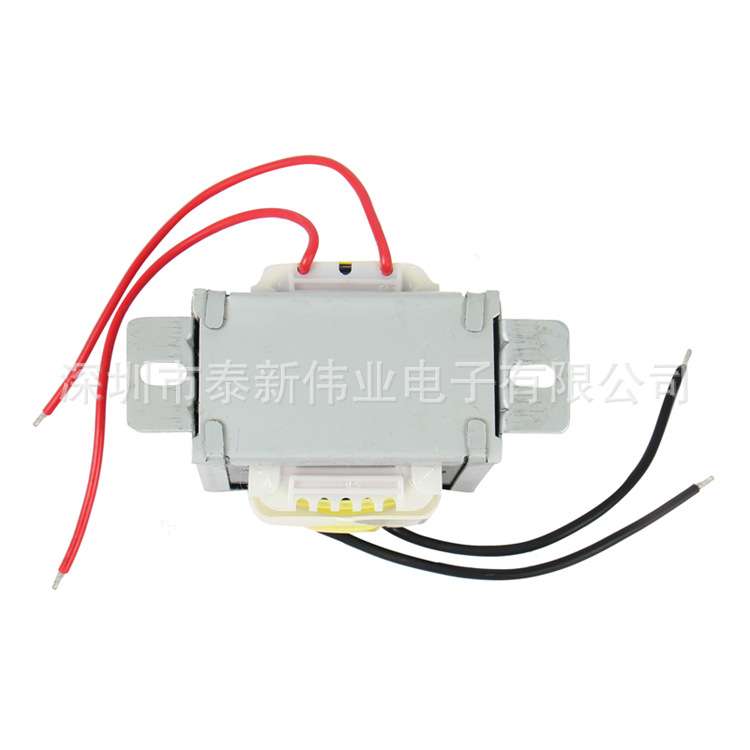 24V/100W变压器电源EI型单相双绕组卧式低频电源密封式足A变压器