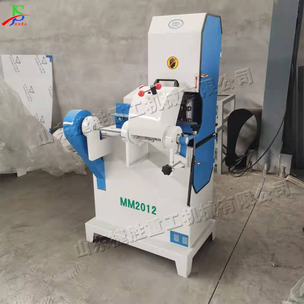 电动木工圆棒砂光机 立式扫把棍砂带抛光机 拖把杆表面毛刺圆滑机