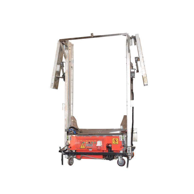 全自动定位渲染机厂家抹墙机细灰砂浆上料渲染机 河北琨程砂浆