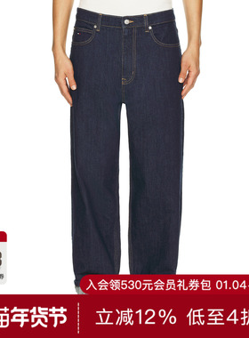 Tommy Jeans THEO 宽松的牛仔裤 休闲时尚潮流男REVOLVE  蓝色