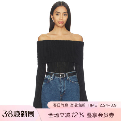 MORE TO COME INGRID 毛衣 休闲时尚潮流REVOLVE  黑色