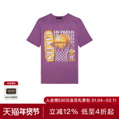 Food 复古T恤 LAKERS Junk 17X CHAMPS 休闲时尚 潮流男REVOLVE