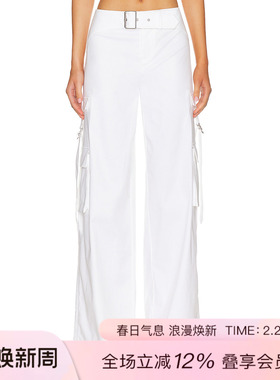 Camila Coelho COCONUT GROVE 长裤 休闲时尚潮流REVOLVE  白色