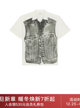 NEUW DIGITAL BIKER 衬衫 休闲时尚潮流男REVOLVE  白色