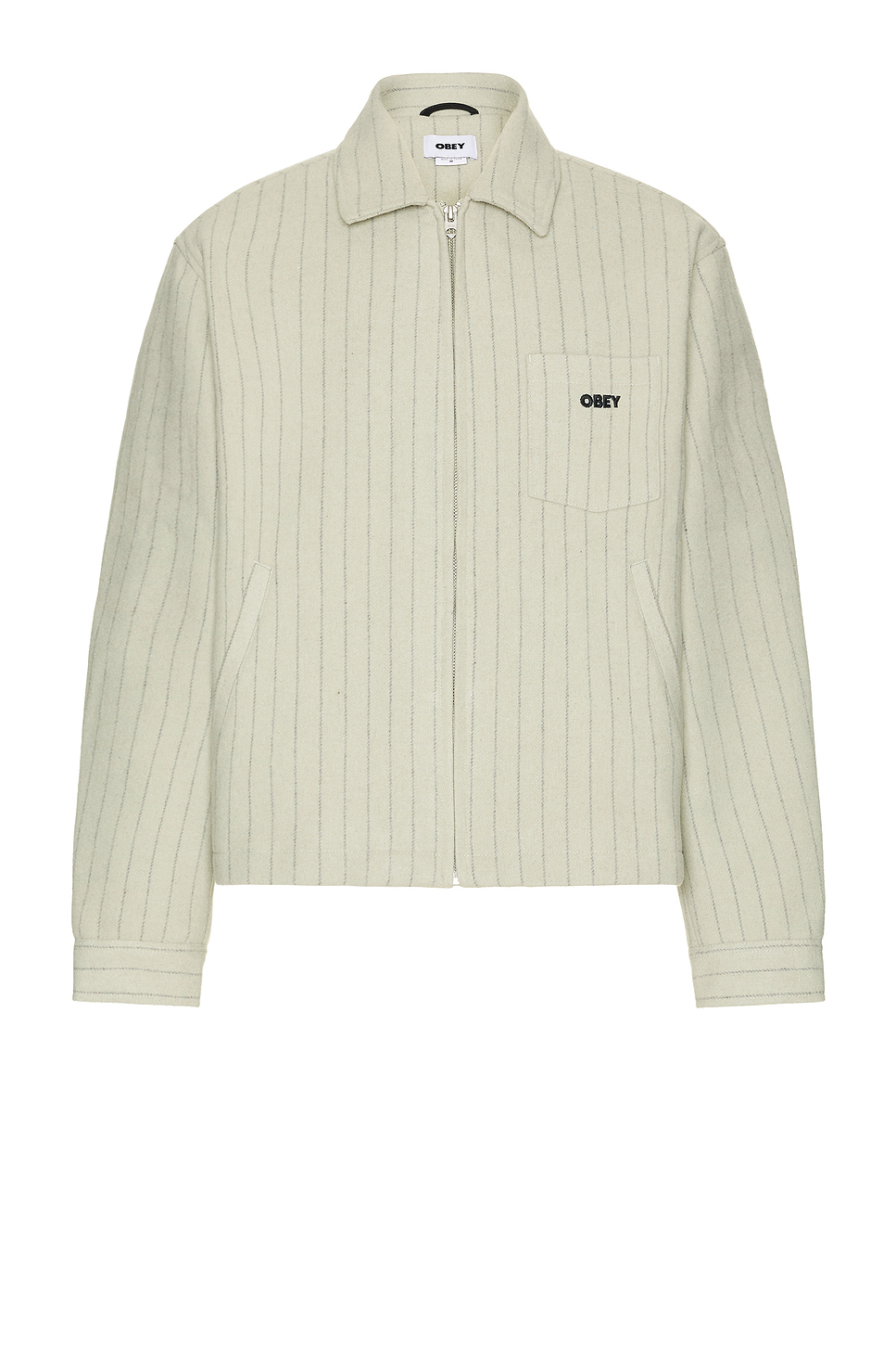 Obey VERNON 拉链外套 休闲时尚潮流男REVOLVE  奶油色