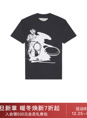 ONE OF THESE DAYS WANTED T恤 休闲时尚潮流男REVOLVE  黑色