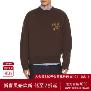 President's CLASS 运动衫 休闲时尚潮流男REVOLVE  棕色冬季保暖