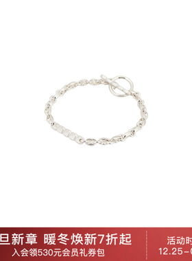 MAPLE STEELY 手镯 休闲时尚潮流男REVOLVE  金属银色