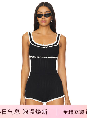 [春季新品]MAJORELLE BRIELLE 背心 黑色REVOLVE小众新款