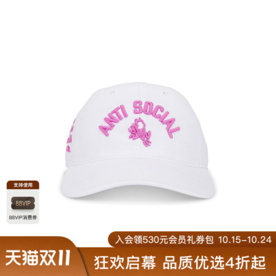 Anti Social Social Club ASSC 鸭舌帽 休闲时尚潮流男REVOLVE
