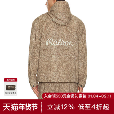 Malbon Golf HIGHLAND 夹克 休闲时尚潮流男REVOLVE  棕冬季保暖