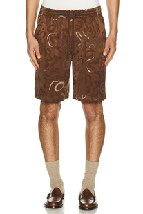 潮流男REVOLVE 休闲时尚 棕色 短裤 OAS