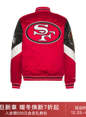 Mitchell & Ness NFL 夹克 休闲时尚潮流男REVOLVE  红色