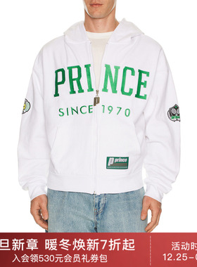 Prince Tennis SINCE 1970 连帽衫 休闲时尚潮流男REVOLVE  白色