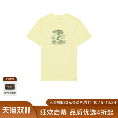 Critical Slide T恤 休闲时尚潮流男REVOLVE  黄色