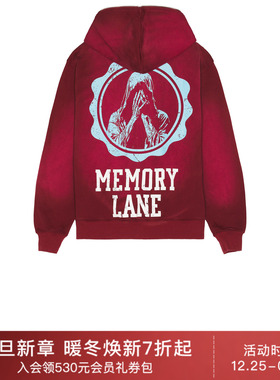 Memory Lane INITIAL 全拉链连帽衫 休闲时尚潮流男REVOLVE  葡萄