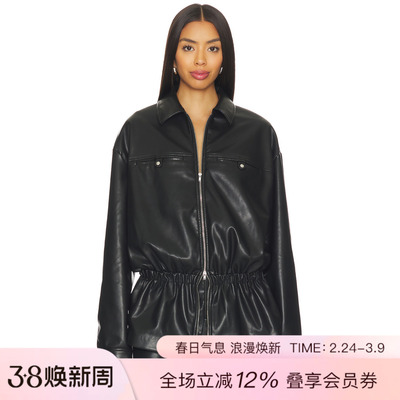 Lovers and Friends GRETA 夹克 休闲时尚潮流REVOLVE  黑色