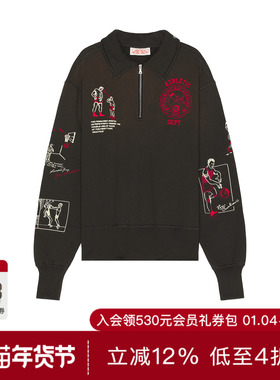 Samuel Zelig 毛衣 休闲时尚潮流男REVOLVE  棕色冬季保暖