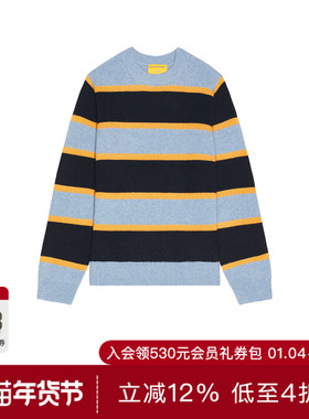 Guest In Residence 圆领毛衣 蓝色休闲时尚潮流上装 REVOLVE