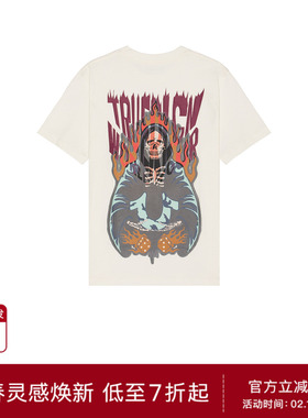 【新品】True Religion REVOLVE T恤 白色潮流时美国官网直邮进口