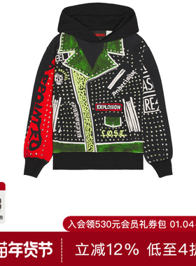 Pleasures EXPLOSION 连帽衫 休闲时尚潮流男REVOLVE  黑色
