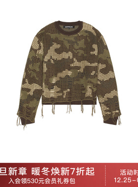 Kody Phillips NETTED SWEATER 毛衣 休闲时尚潮流男REVOLVE  军