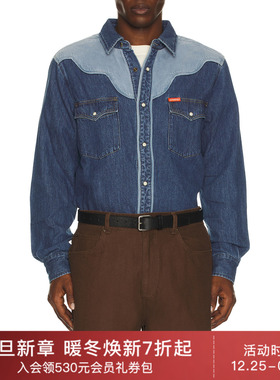 Sendero Provisions Co. SUNDANCE 牛仔衬衫 休闲时尚潮流男REVOL