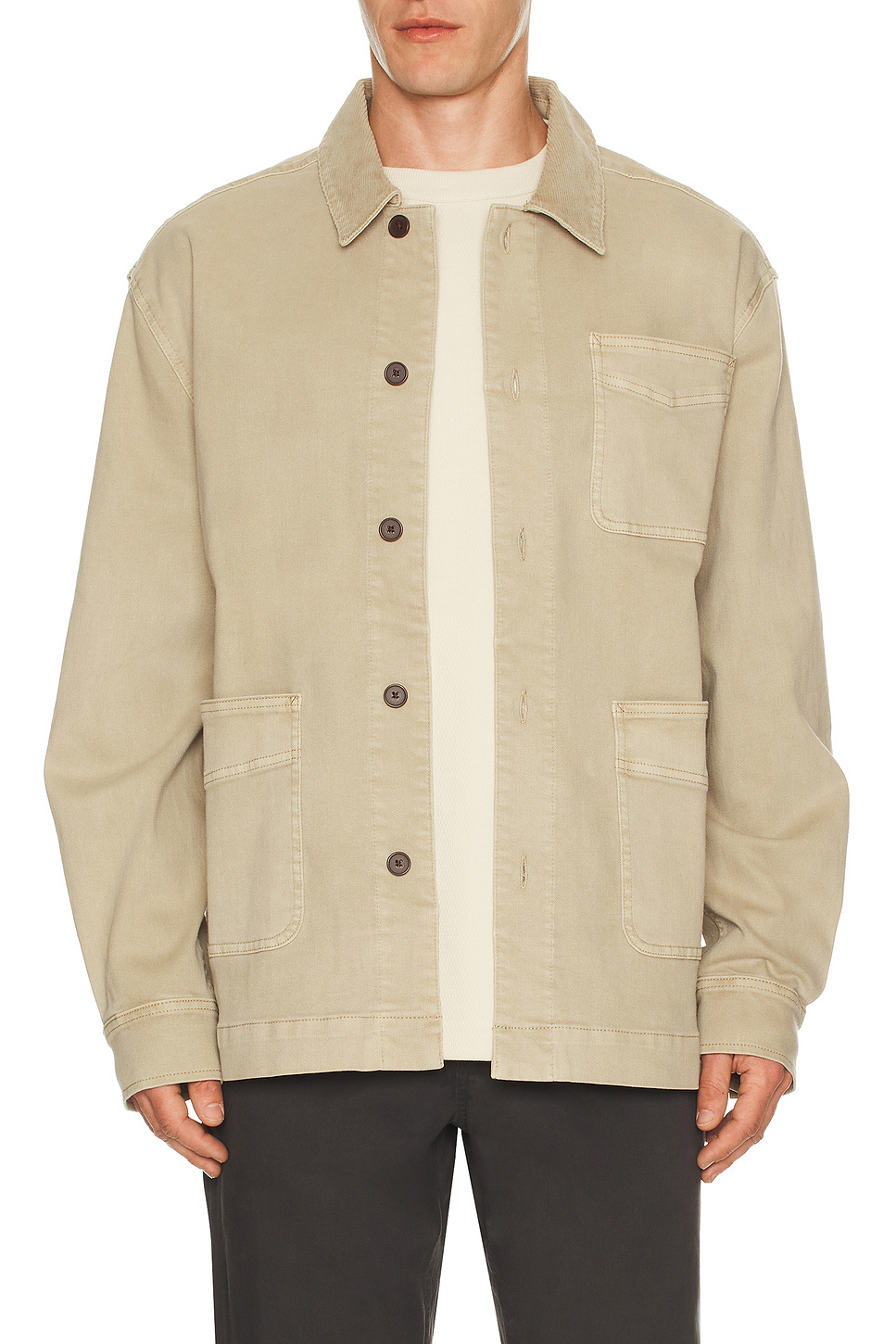 Fair Harbor SEAPORT 工活夹克 休闲时尚潮流男REVOLVE  棕色