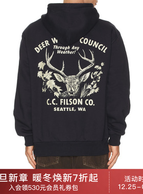 Filson PROSPECTOR 连帽衫 休闲时尚潮流男REVOLVE  藏青色