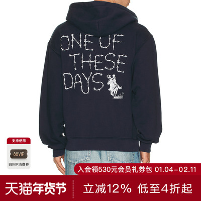 ONE OF THESE DAYS BARBED 连帽衫 休闲时尚REVOLVE冬季保暖