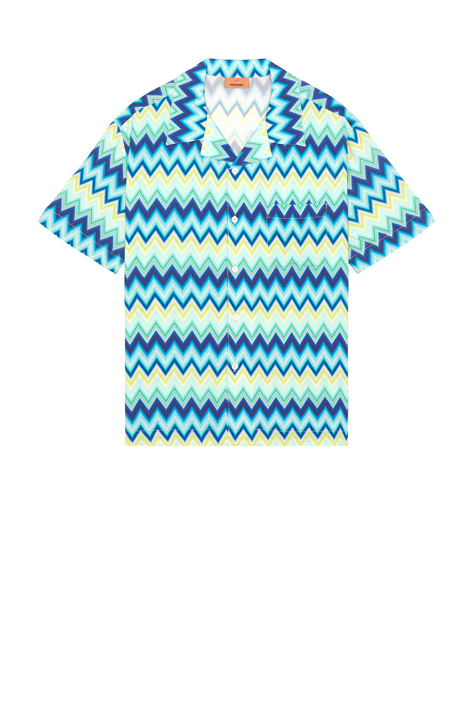 Missoni 衬衫 休闲时尚潮流男REVOLVE  青色