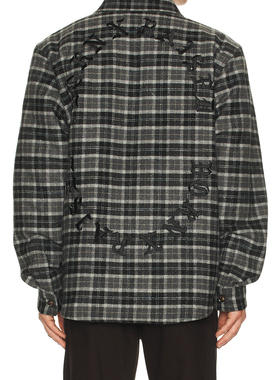 Born x Raised EMBR. 衬衫式夹克 休闲时尚潮流男REVOLVE  黑色