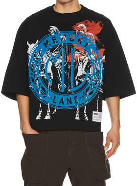 Memory Lane LAYERED 短T恤 休闲时尚潮流男REVOLVE  黑色