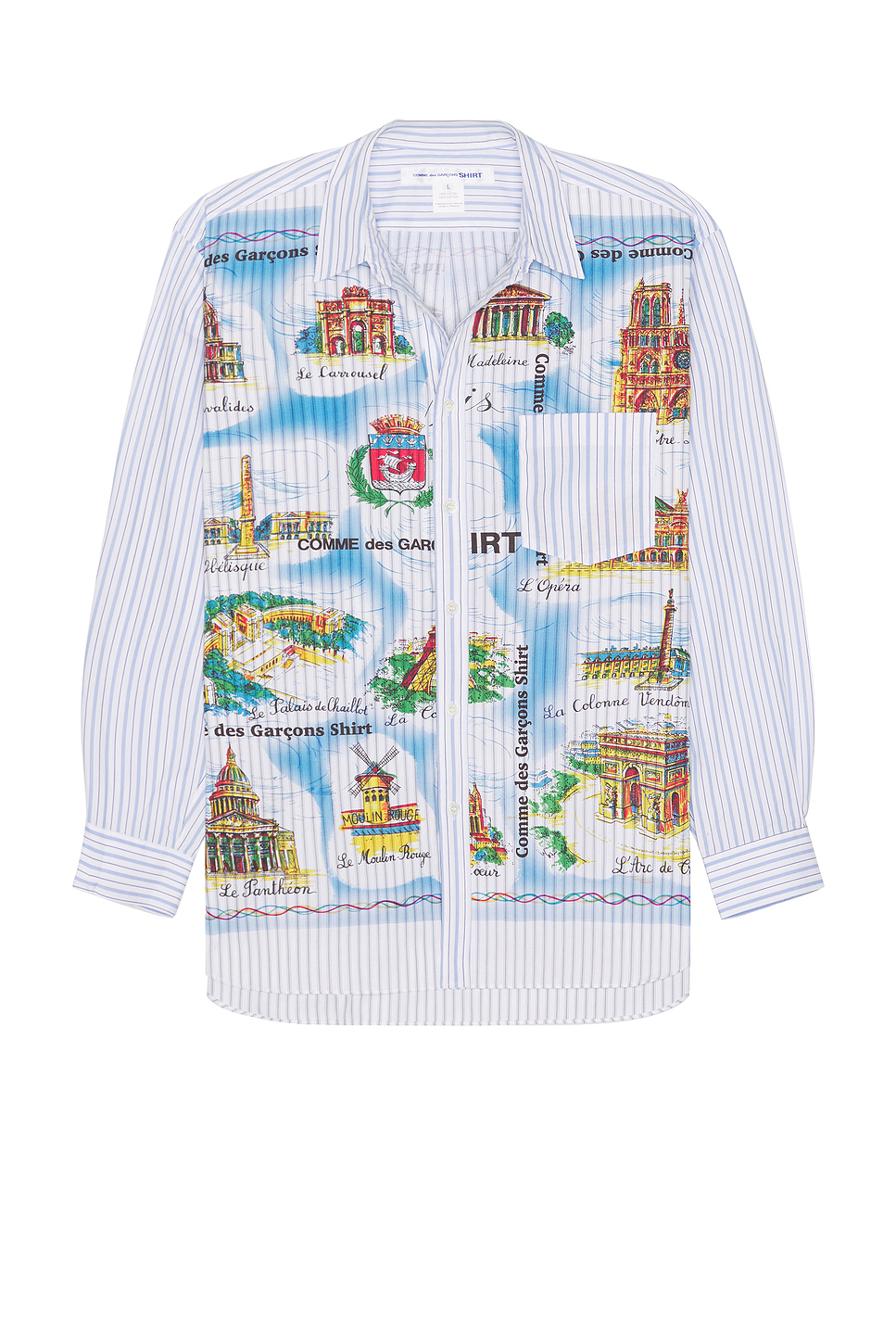 COMME des GARCONS SHIRT WIDE CLASSIC 衬衫 休闲时尚潮流男REVO