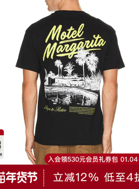 Motel Margarita POOLSIDE T恤 休闲时尚潮流男REVOLVE  黑色