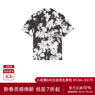 Theory 衬衫 休闲时尚潮流男REVOLVE  黑色