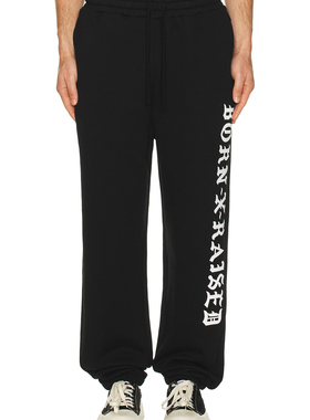 Born x Raised BXR 运动长裤 休闲时尚潮流男REVOLVE  黑色