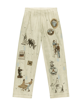 Samuel Zelig 长裤 休闲时尚潮流男REVOLVE  米色