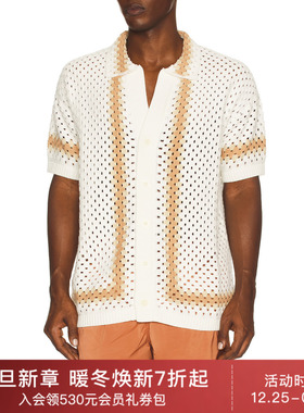 Frescobol Carioca MARQUES 衬衫 休闲时尚潮流男REVOLVE  白色