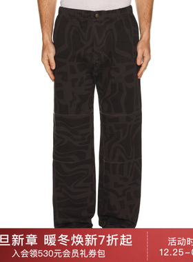 By Parra BROKEN FTP 长裤 休闲时尚潮流男REVOLVE  黑色